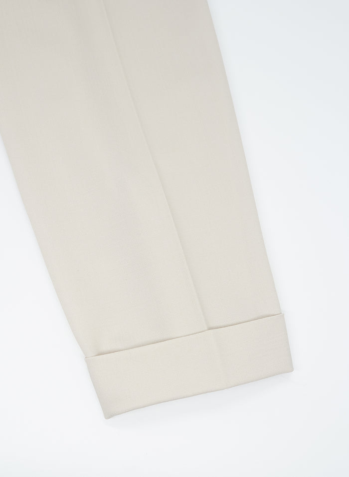 Lorena Antoniazzi PANTALONI IN LANA Nuovo