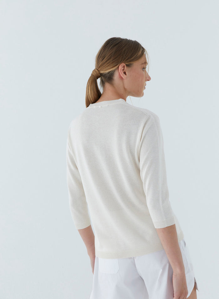 Lorena Antoniazzi MAGLIA CON ZIP Negozi Online