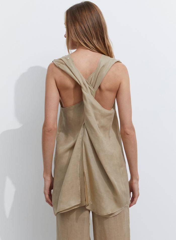 Lorena Antoniazzi TOP IN RAMIE Consegna Veloce