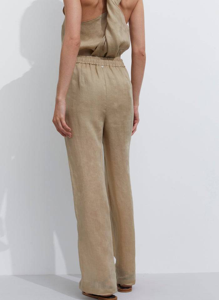 Lorena Antoniazzi PANTALONI IN RAMIE Promozione Limitata