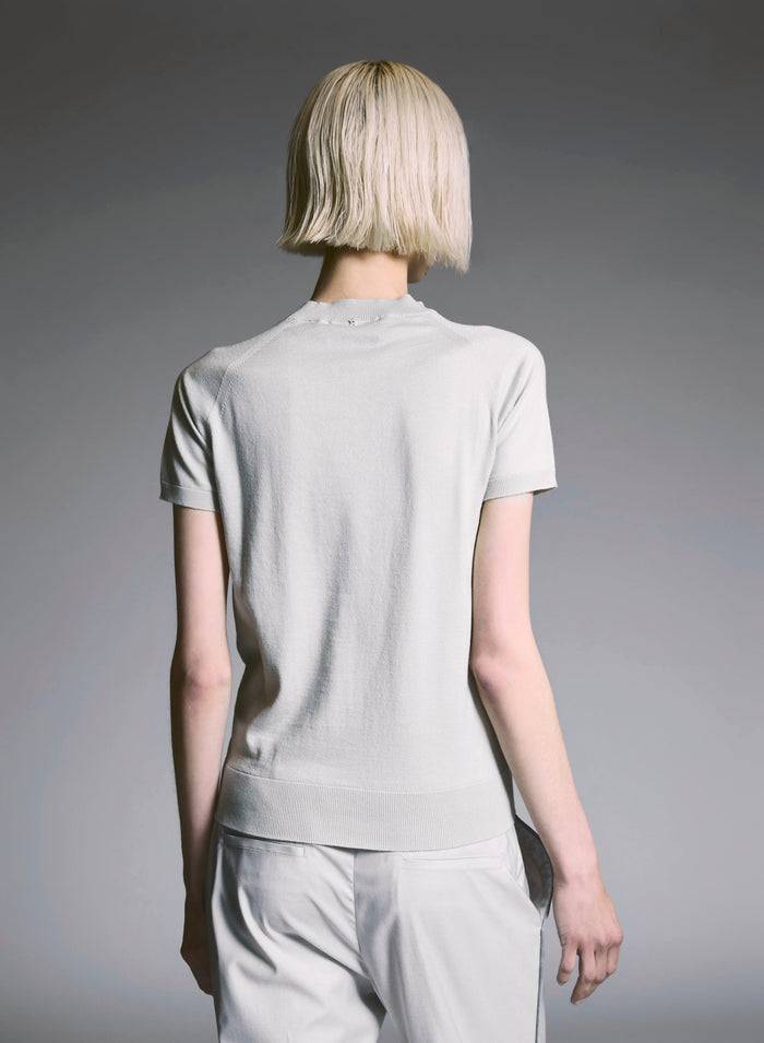 Lorena Antoniazzi T-SHIRT IN MAGLIA Economico