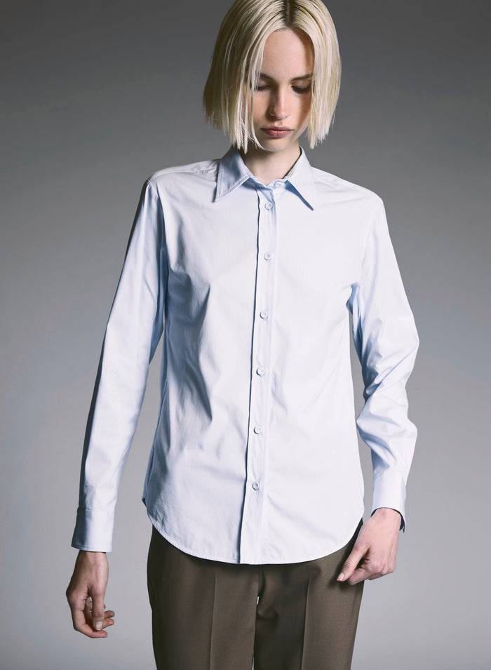 Lorena Antoniazzi CAMICIA IN COTONE Saldi