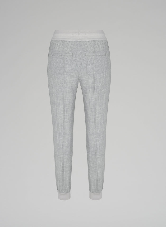 Lorena Antoniazzi JOGGERS IN FRESCO LANA Vendita Economica
