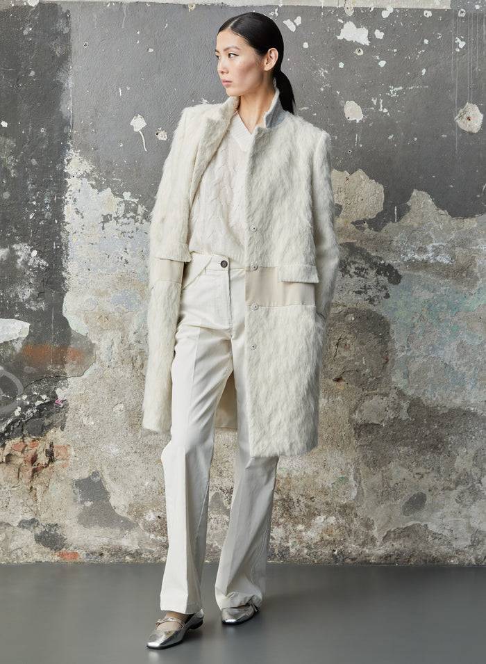 Lorena Antoniazzi MAGLIA A TRECCIA IN CASHMERE Vendita Economica