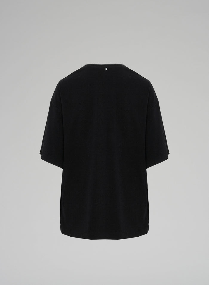Lorena Antoniazzi T-SHIRT STAMPATA In Saldo