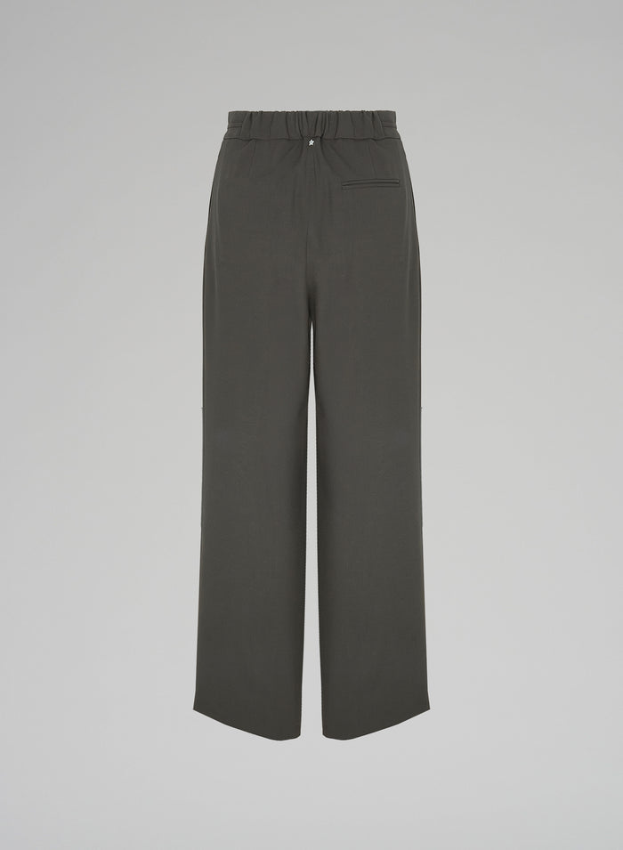 Lorena Antoniazzi PANTALONI IN LANA Nuovo