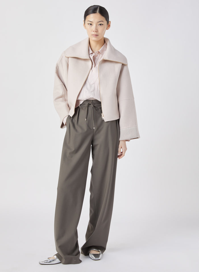 Lorena Antoniazzi PANTALONI IN LANA Nuovo