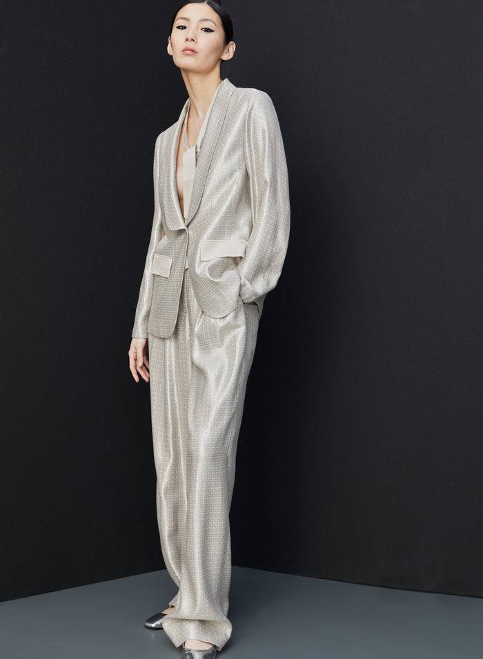 Lorena Antoniazzi GIACCA IN LUREX Pezzi Unici