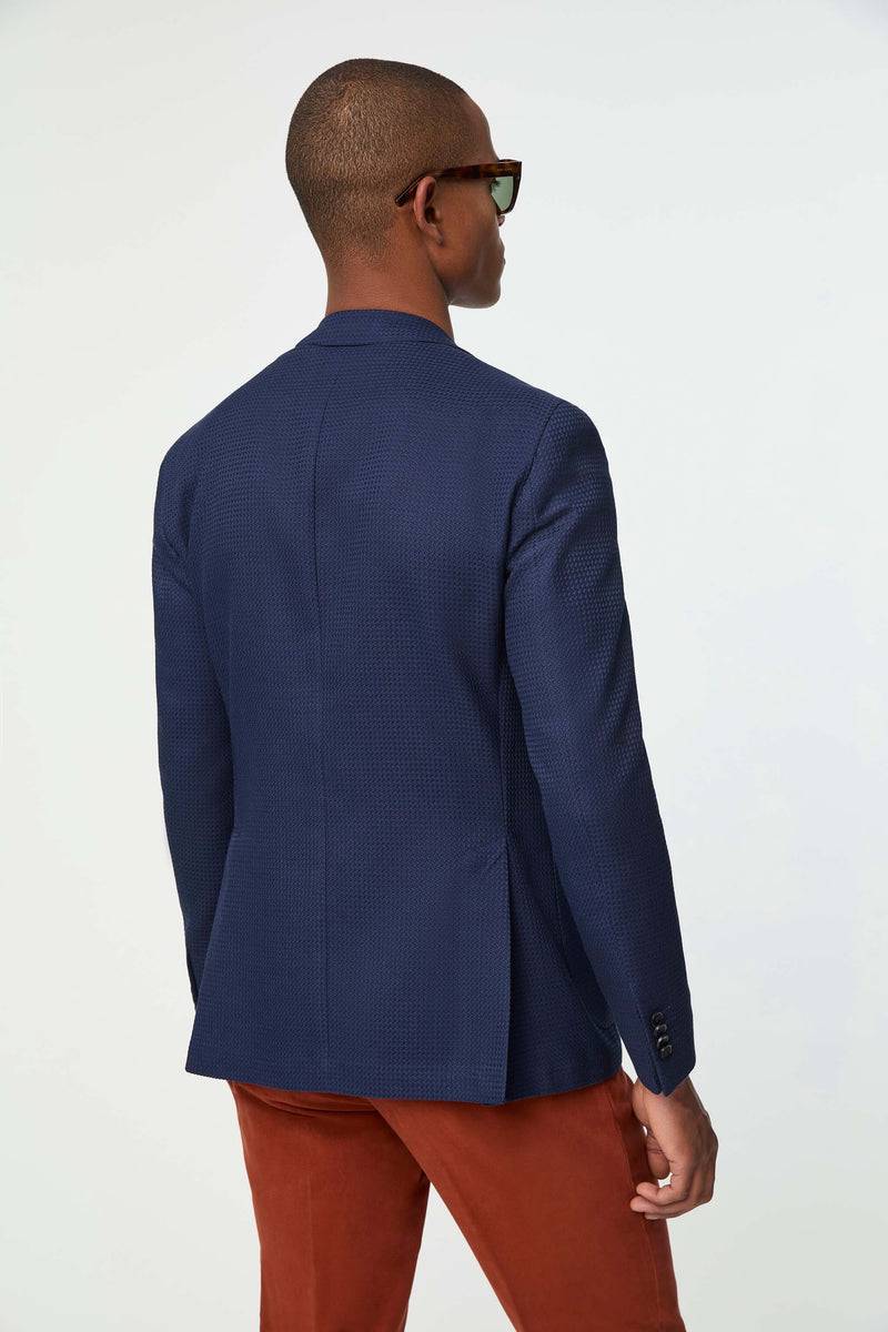 Lubiam Giacca JACK blu notte lavorata Giacca JACK blu notte lavorata Soddisfazione Garantita
