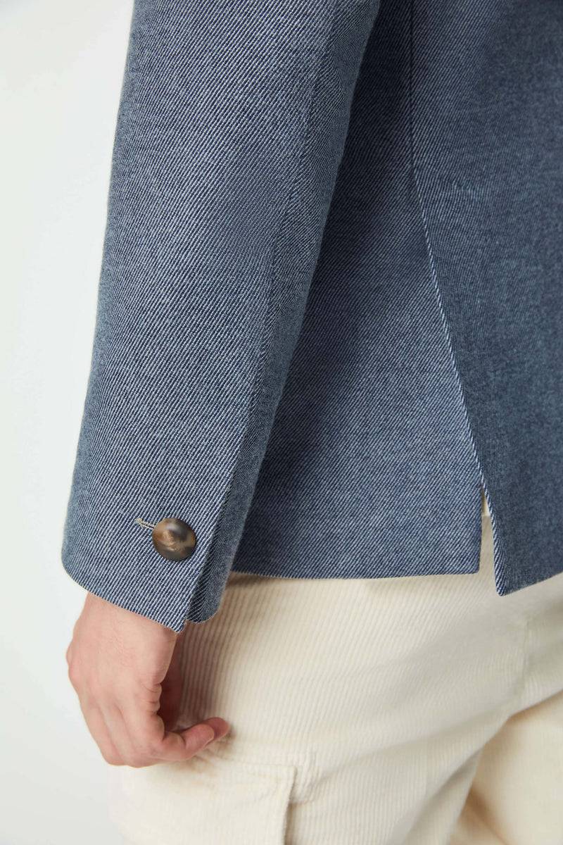 Lubiam Giacca TOM blu denim Sartorial Indigo Giacca TOM blu denim Sartorial Indigo Presa