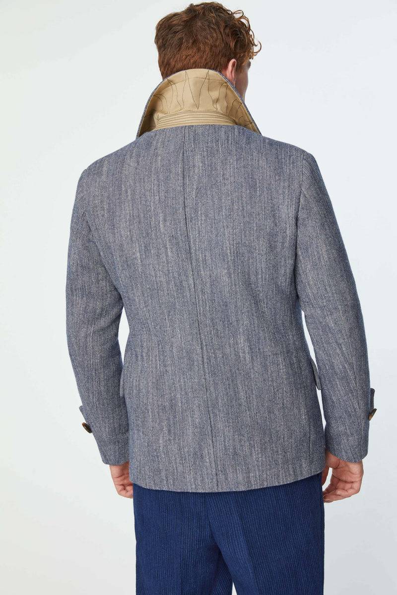 Lubiam Peacoat Sartorial Indigo Peacoat Sartorial Indigo Offerta
