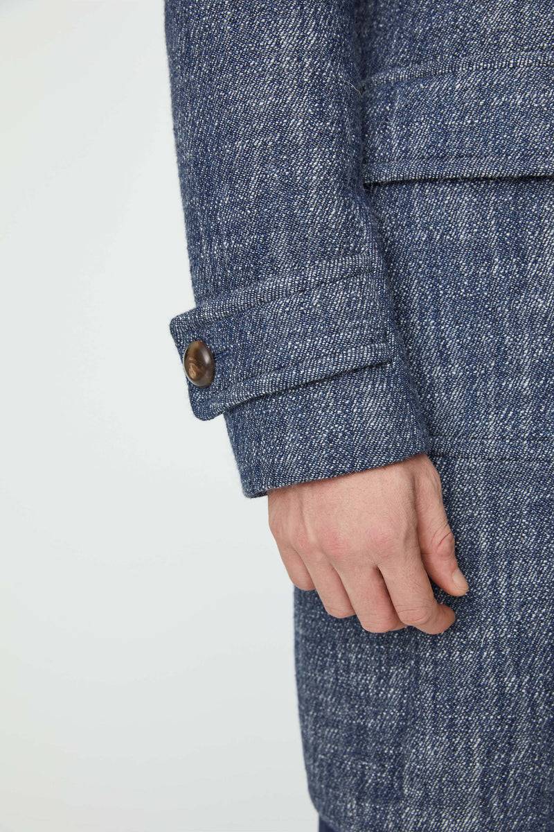 Lubiam Cappotto doppiopetto Sartorial Indigo Cappotto doppiopetto Sartorial Indigo Negozio
