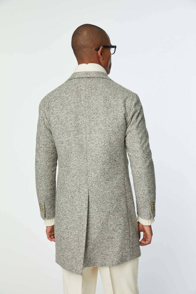 Lubiam Cappotto London in jersey verde pastello Cappotto London in jersey verde pastello Soddisfazione Garantita