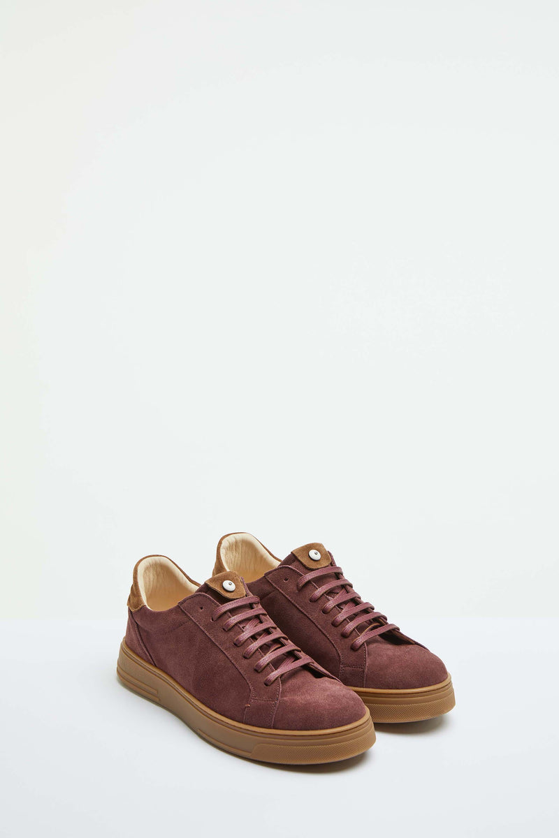 Lubiam Sneaker retro-tennis vinaccia Sneaker retro-tennis vinaccia Moda