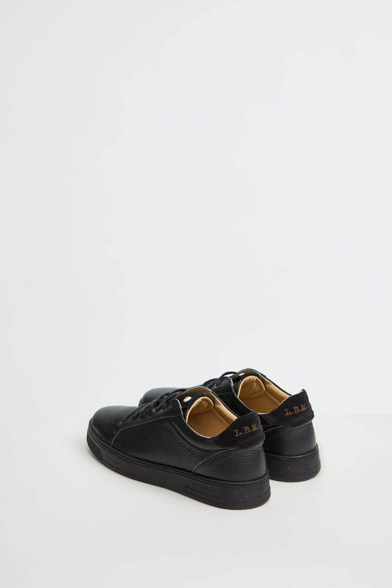 Lubiam Sneaker retro-tennis nero Sneaker retro-tennis nero Italy