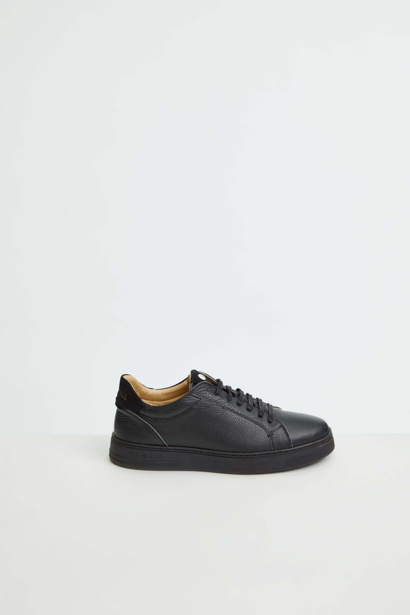 Lubiam Sneaker retro-tennis nero Sneaker retro-tennis nero Italy