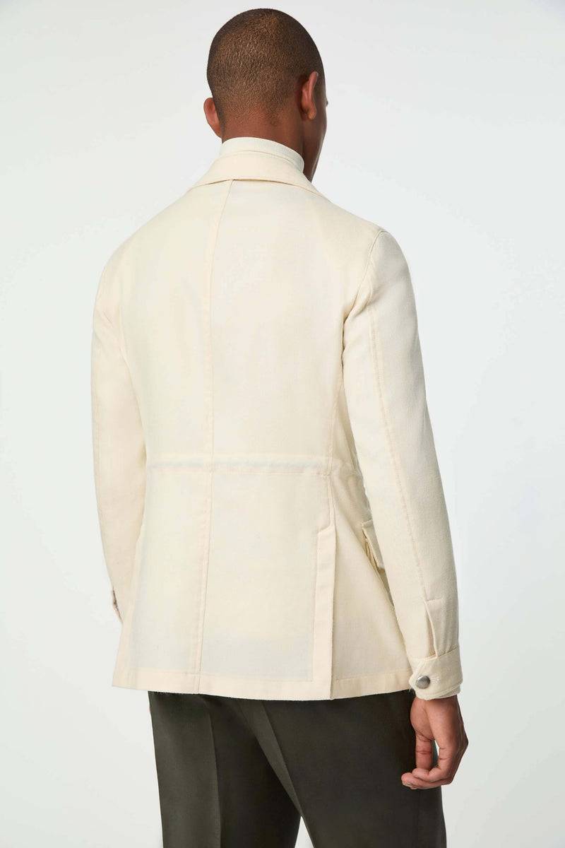 Lubiam Giacca SAHARA tinto capo bianco avorio Giacca SAHARA tinto capo bianco avorio Moda