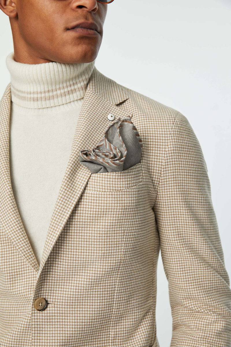 Lubiam Giacca JACK slim washed beige Giacca JACK slim washed beige Italia