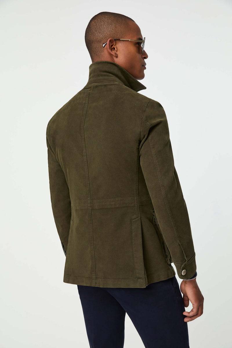 Lubiam Giacca SAHARA tinto capo verde militare Giacca SAHARA tinto capo verde militare Offerta