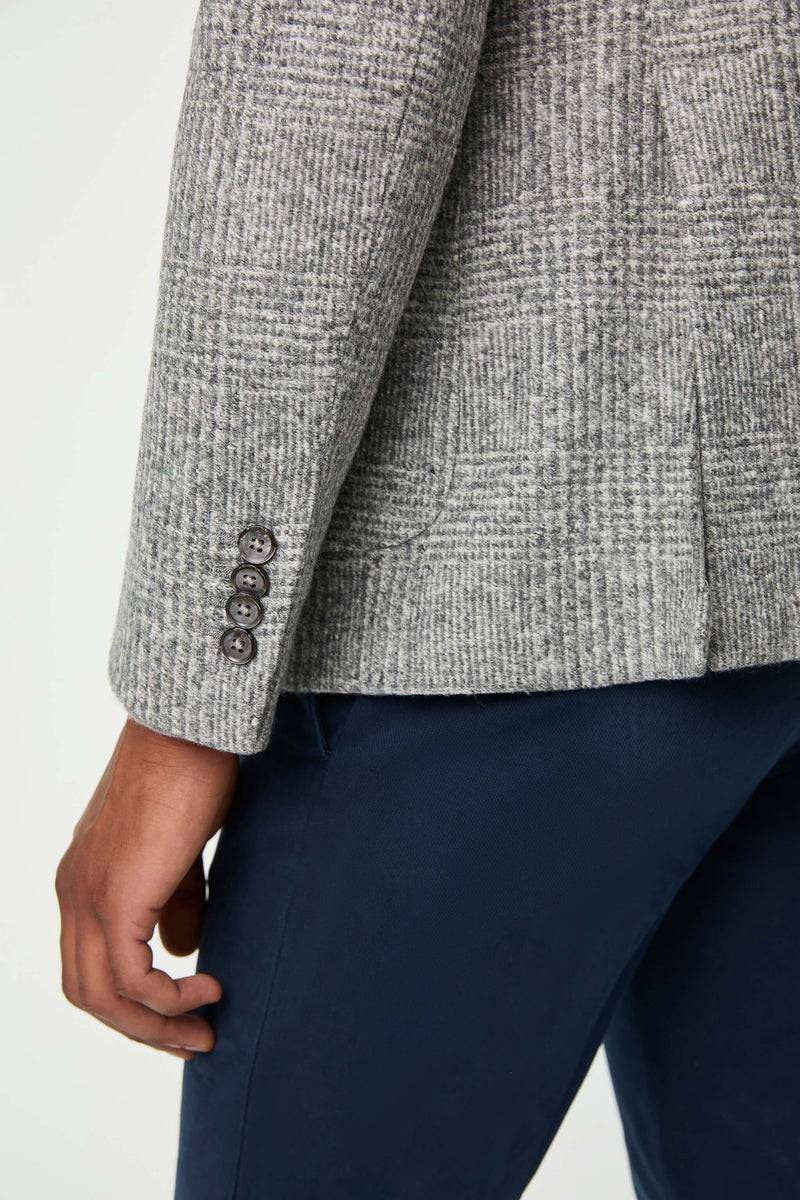 Lubiam Giacca JACK in jersey grigio chiaro Giacca JACK in jersey grigio chiaro Online