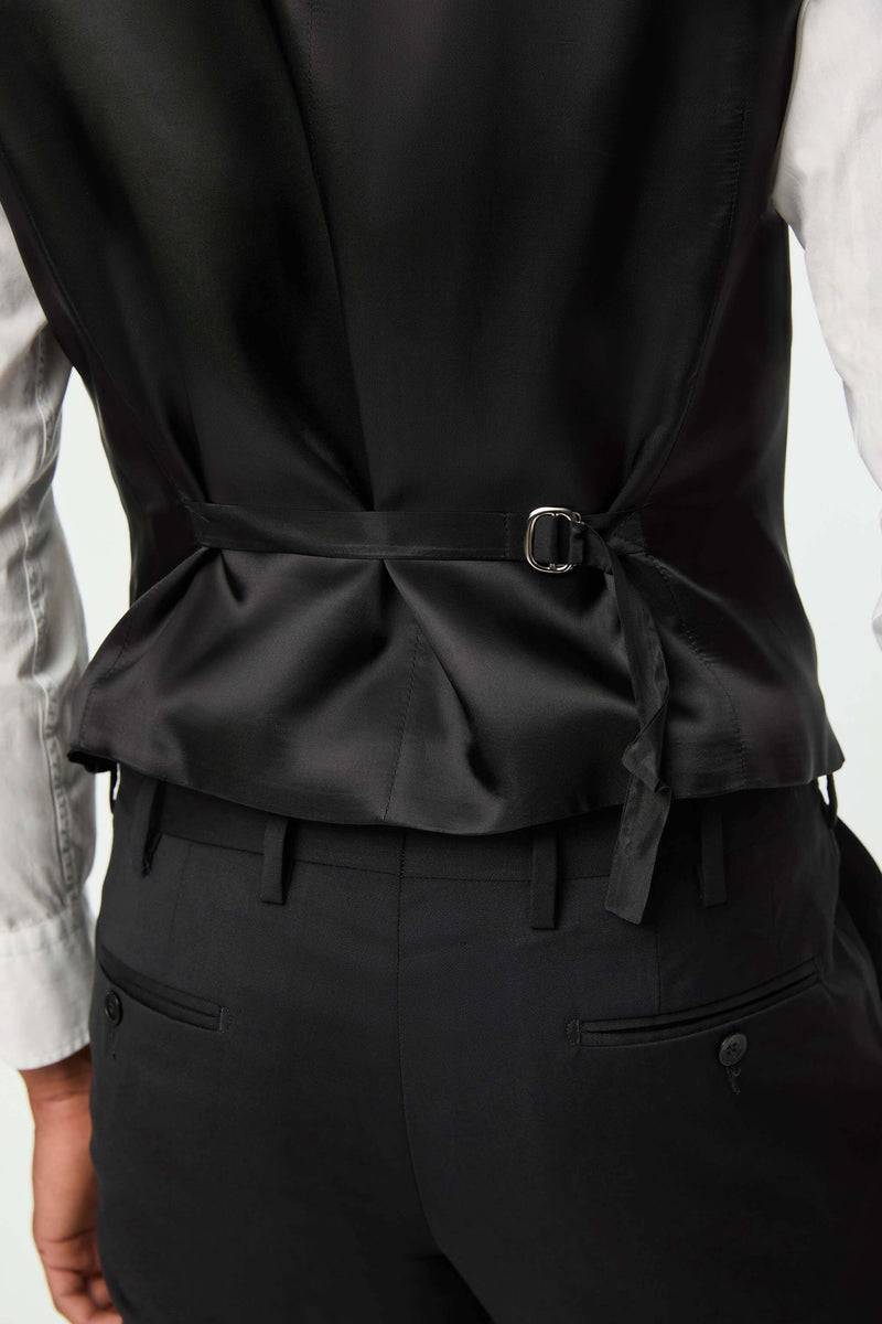 Lubiam Gilet Duetto DEREK nero Gilet Duetto DEREK nero Negozi Online