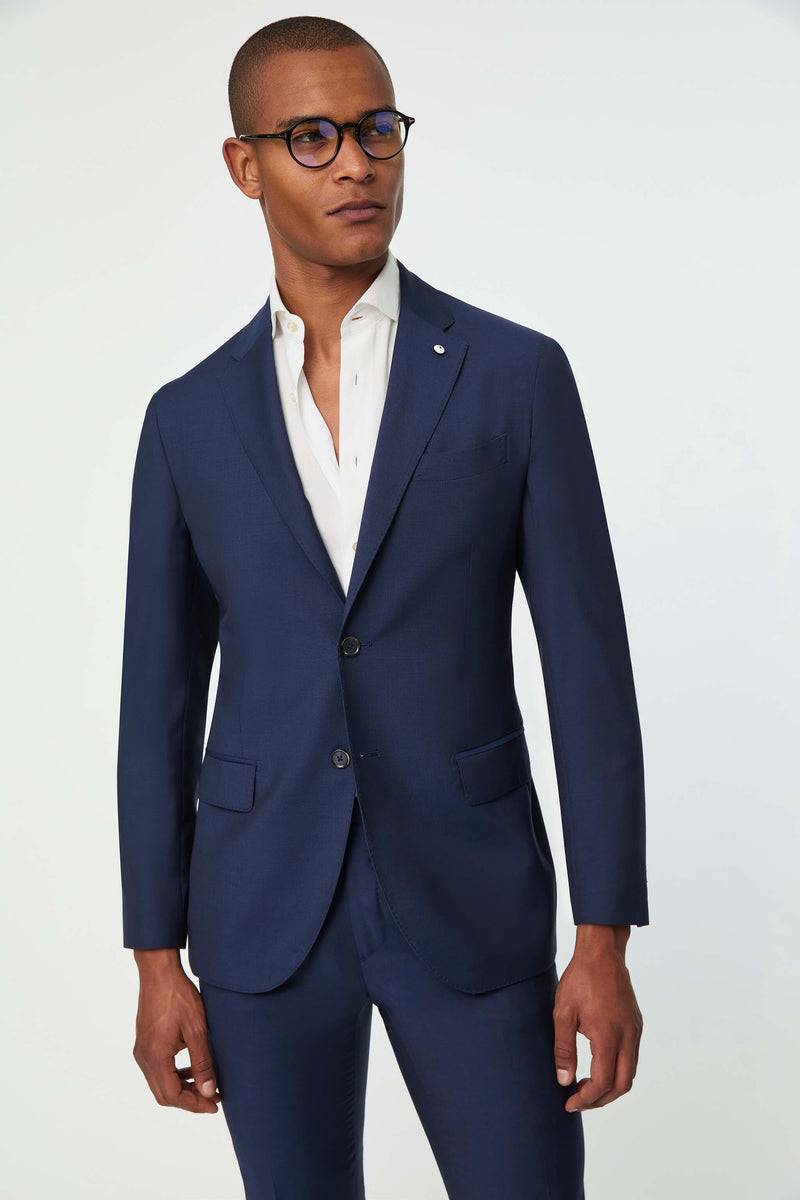 Lubiam Giacca Duetto JAMES monopetto blu elettrico Giacca Duetto JAMES monopetto blu elettrico