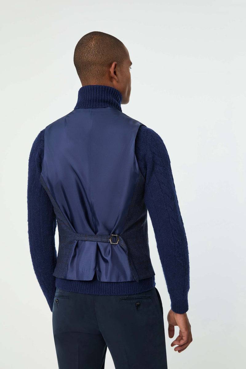 Lubiam Gilet OSCAR blu scuro Gilet OSCAR blu scuro Online