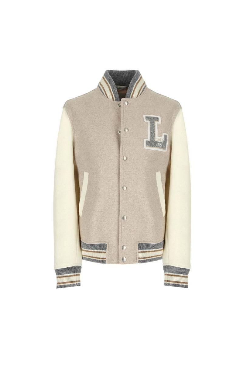 Lubiam Bomber stile college in jersey con patch Bomber stile college in jersey con patch Offerte
