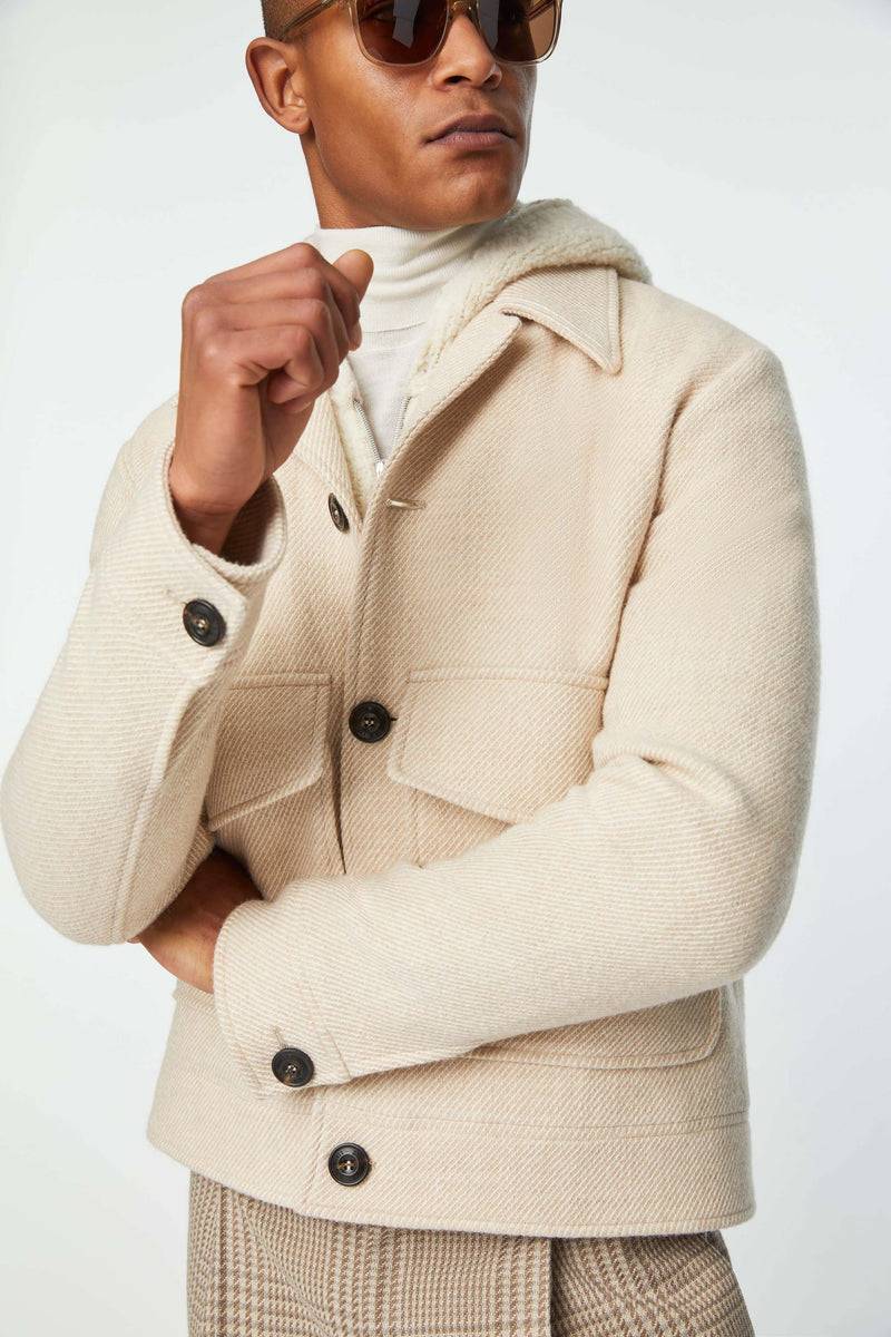 Lubiam Overjacket bianco avorio Overjacket bianco avorio Hotsell