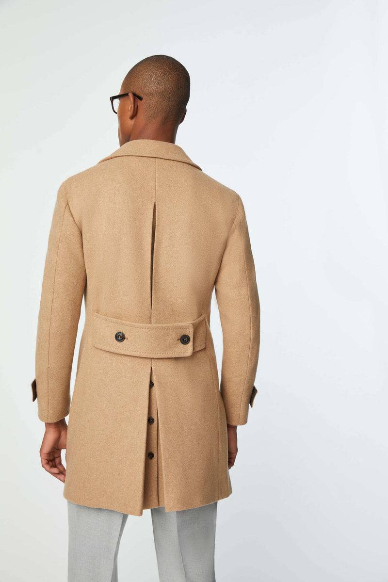 Lubiam Cappotto Chesterfield in jersey beige Cappotto Chesterfield in jersey beige Italy