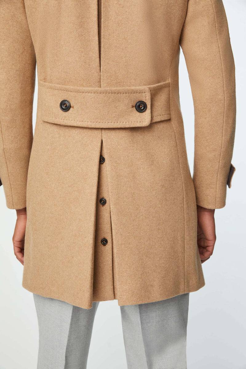 Lubiam Cappotto Chesterfield in jersey beige Cappotto Chesterfield in jersey beige Italy