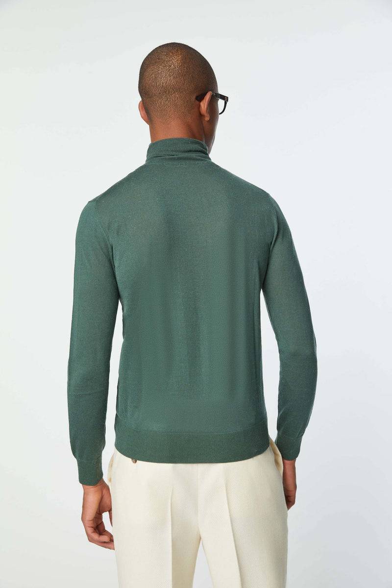 Lubiam Maglia dolcevita verde bosco Maglia dolcevita verde bosco Vendita Economica