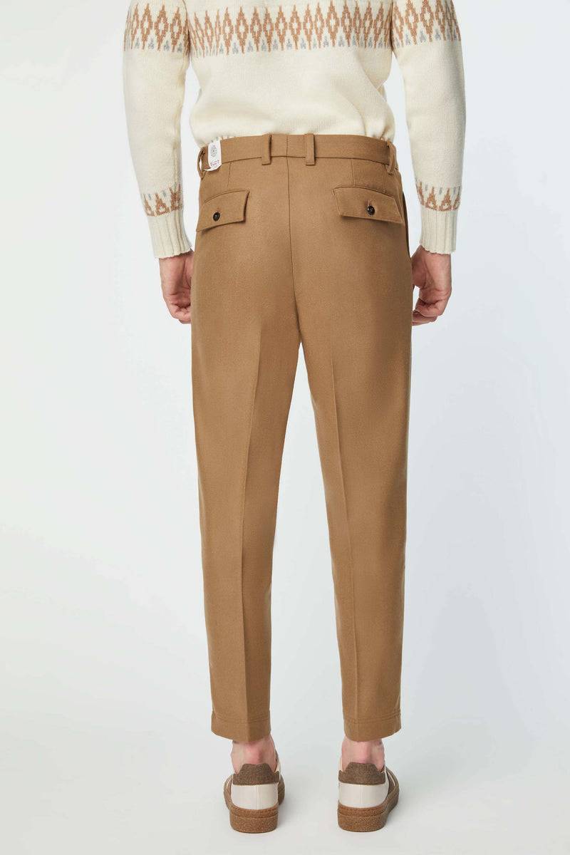 Lubiam Pantalone ANDY non trattato nocciola Pantalone ANDY non trattato nocciola Soddisfazione Garantita