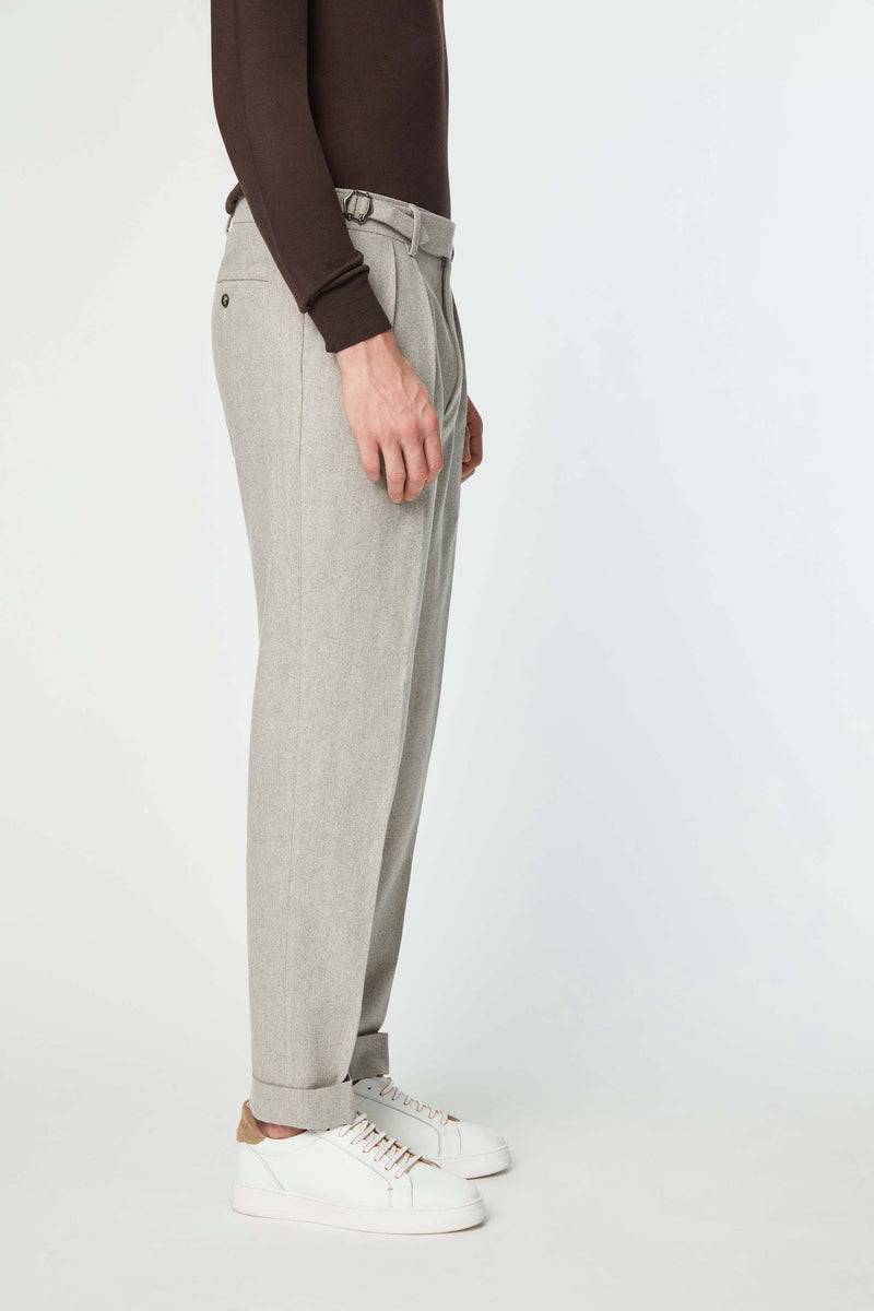 Lubiam Pantalone HERBIE grigio ghiaccio Pantalone HERBIE grigio ghiaccio Fino Al -60%