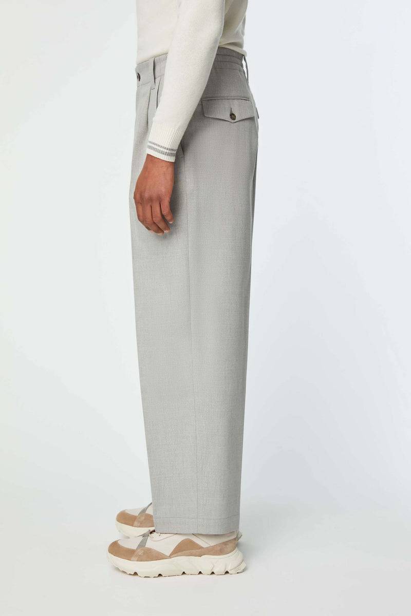 Lubiam Pantalone MARK non trattato grigio ghiaccio Pantalone MARK non trattato grigio ghiaccio Novità
