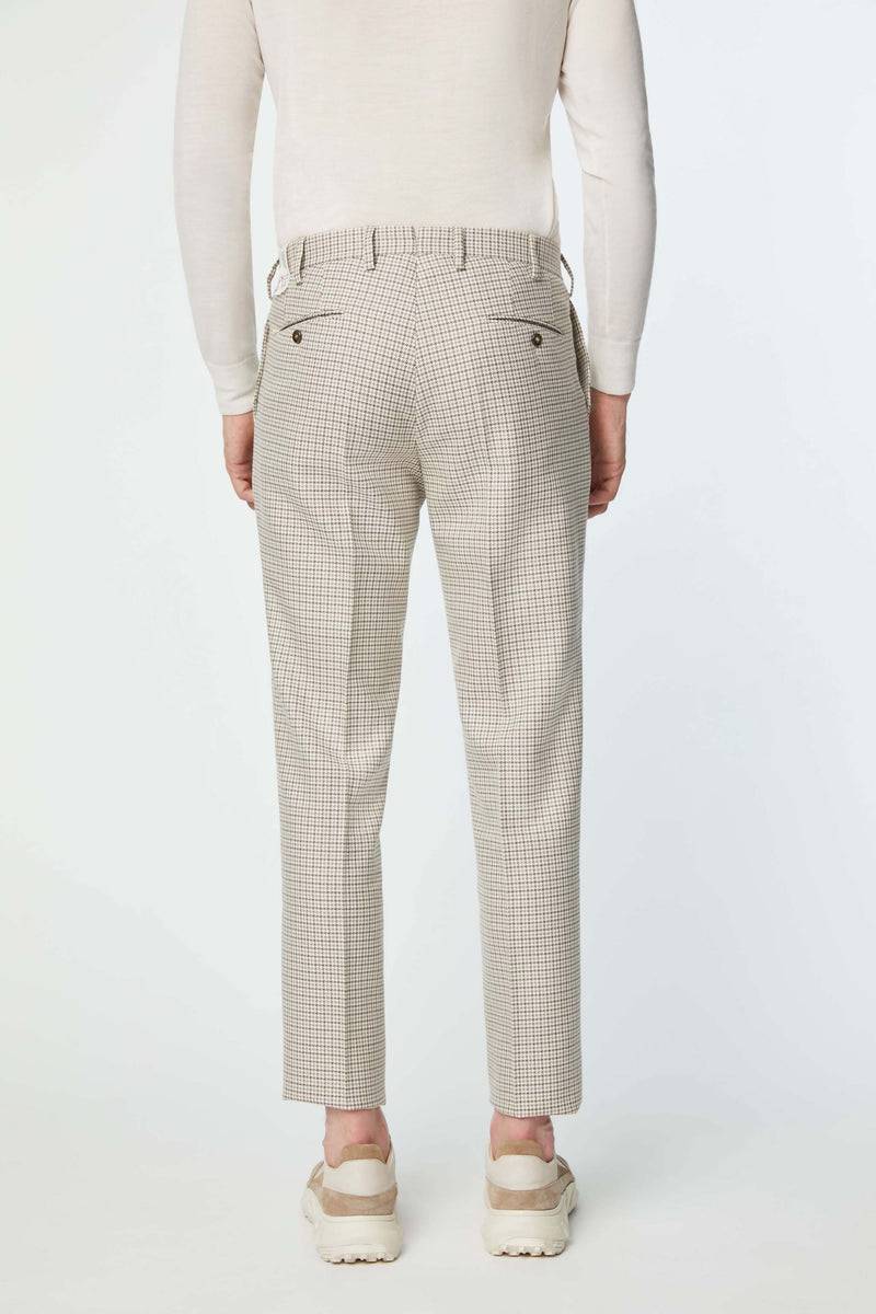 Lubiam Pantalone MICHAEL pied de poule Pantalone MICHAEL pied de poule Presa