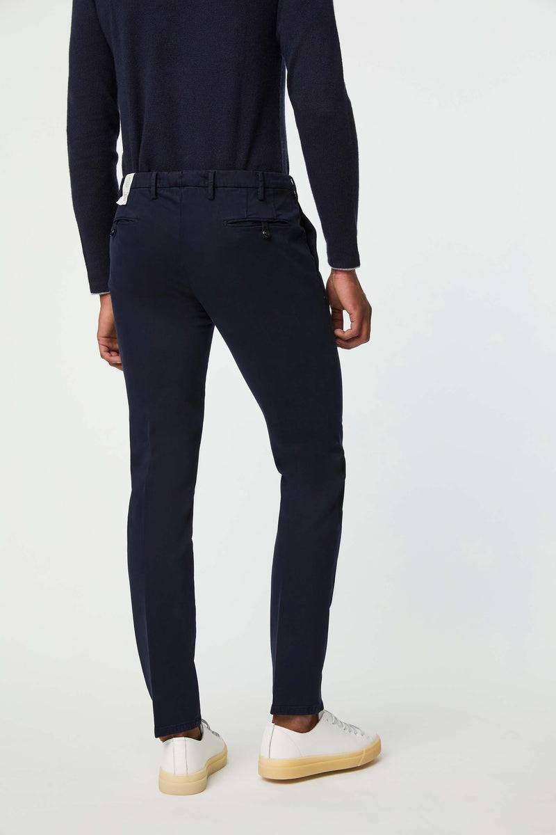 Lubiam Pantalone OZZY tinto capo blu Pantalone OZZY tinto capo blu Hotsell