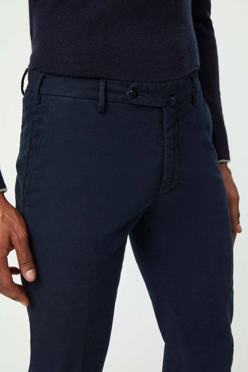 Lubiam Pantalone RAY tinto capo blu Pantalone RAY tinto capo blu Vendita Calda