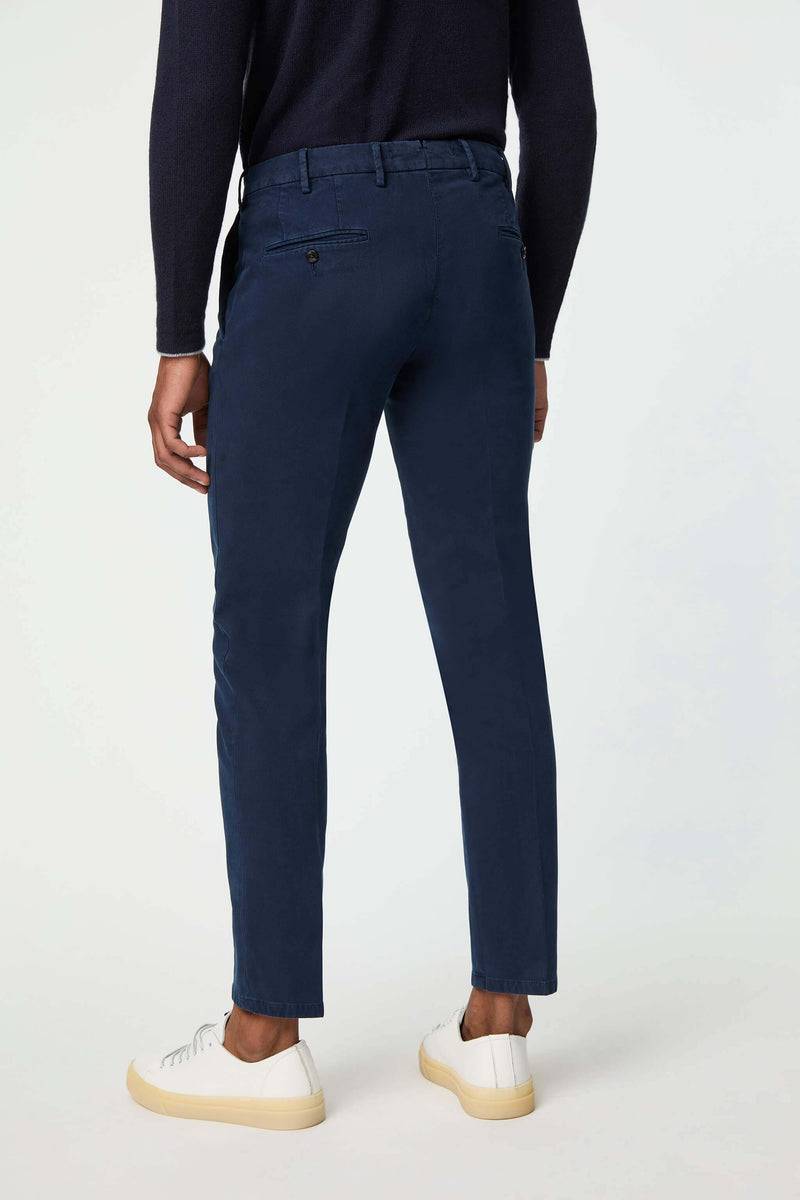 Lubiam Pantalone RAY tinto capo blu Pantalone RAY tinto capo blu Saldi Di Fabbrica