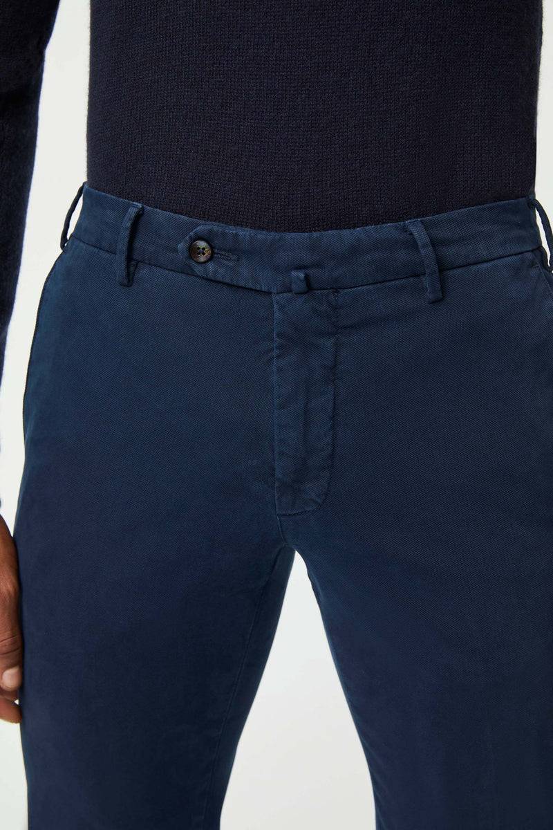 Lubiam Pantalone RAY tinto capo blu Pantalone RAY tinto capo blu Saldi Di Fabbrica