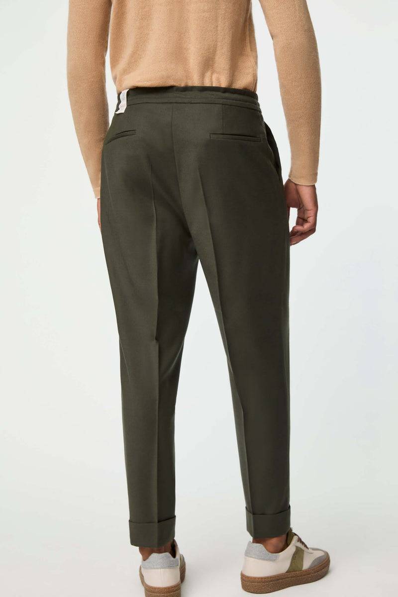Lubiam Pantalone LESTER verde camo Pantalone LESTER verde camo Vendite Flash