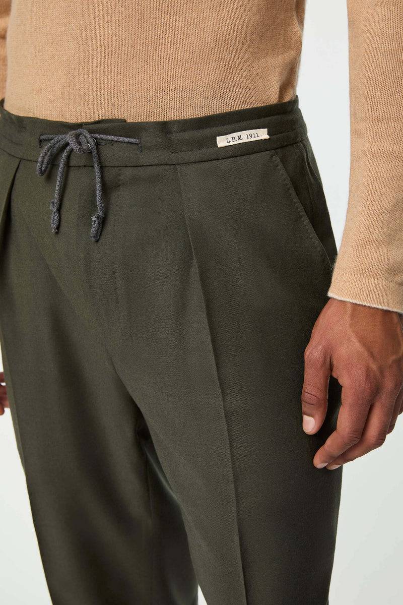 Lubiam Pantalone LESTER verde camo Pantalone LESTER verde camo Vendite Flash