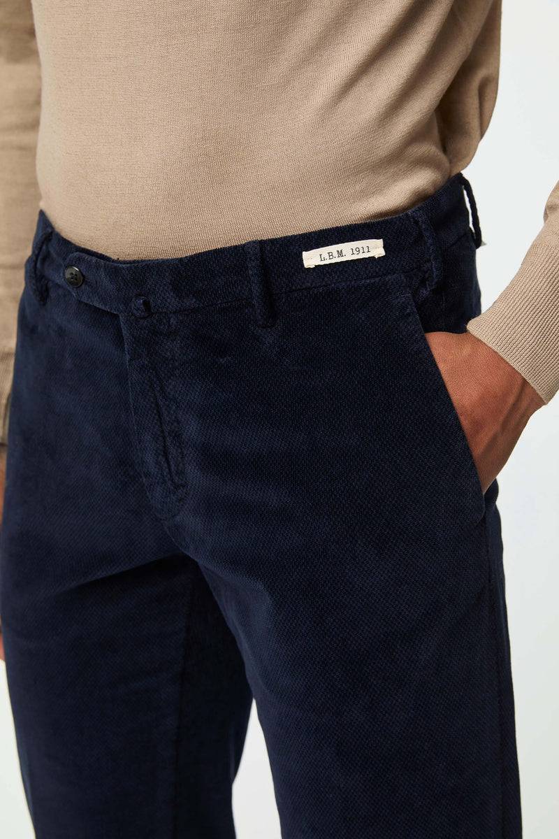 Lubiam Pantalone ELTON tinto capo blu notte Pantalone ELTON tinto capo blu notte Moda