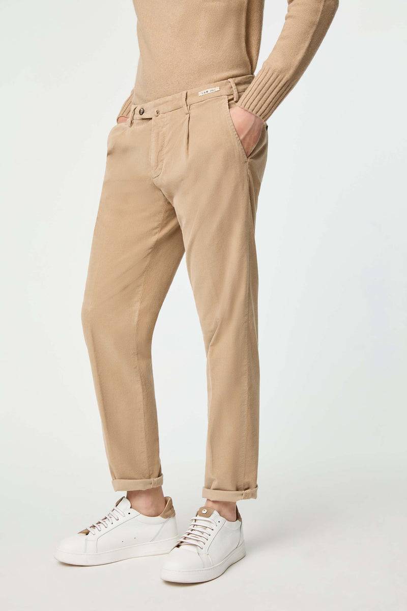 Lubiam Pantalone MICHAEL tinto capo beige Pantalone MICHAEL tinto capo beige Italy