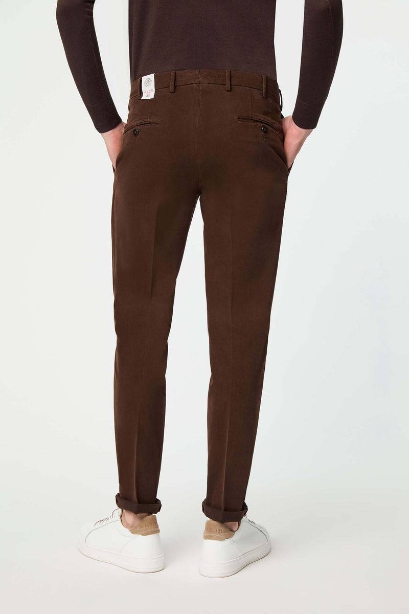 Lubiam Pantalone MUDDY tinto capo marrone Pantalone MUDDY tinto capo marrone In Linea
