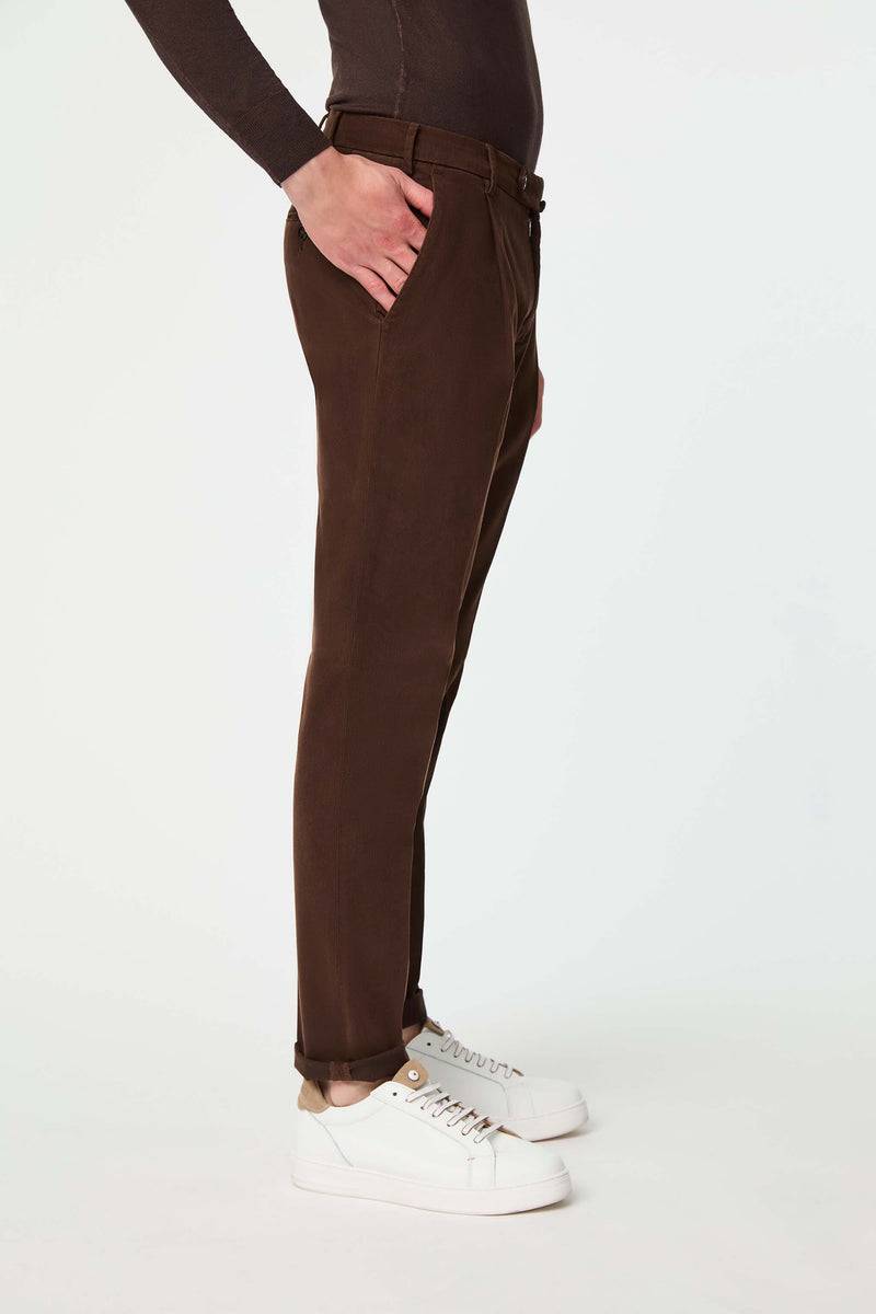 Lubiam Pantalone MUDDY tinto capo marrone Pantalone MUDDY tinto capo marrone In Linea