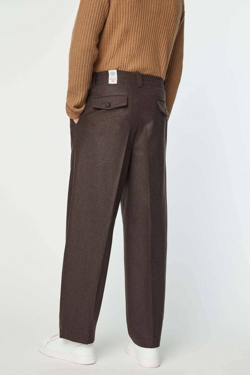 Lubiam Pantalone MARK non trattato marrone Pantalone MARK non trattato marrone Nuovo
