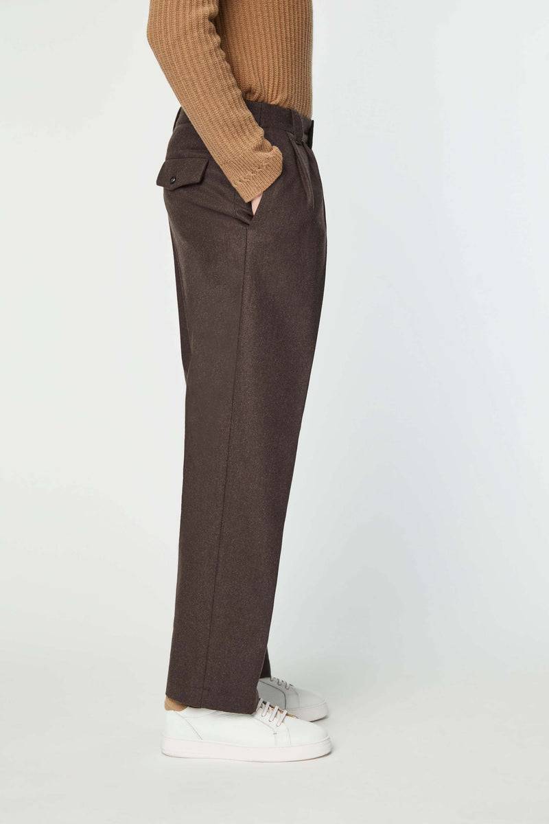 Lubiam Pantalone MARK non trattato marrone Pantalone MARK non trattato marrone Nuovo