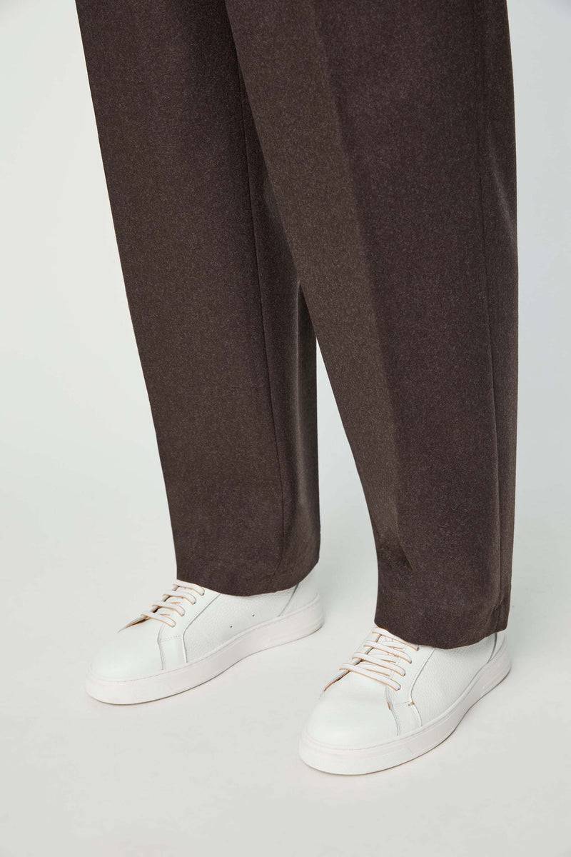 Lubiam Pantalone MARK non trattato marrone Pantalone MARK non trattato marrone Nuovo