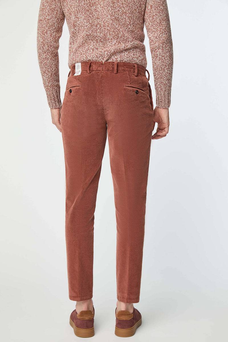 Lubiam Pantalone MUDDY tinto capo mattone Pantalone MUDDY tinto capo mattone Qualità